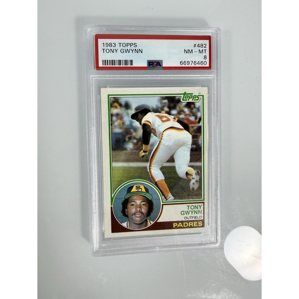 1983 Topps- Tony Gwynn RC #482 PSA 8 San Diego Padres Beautiful Copy!